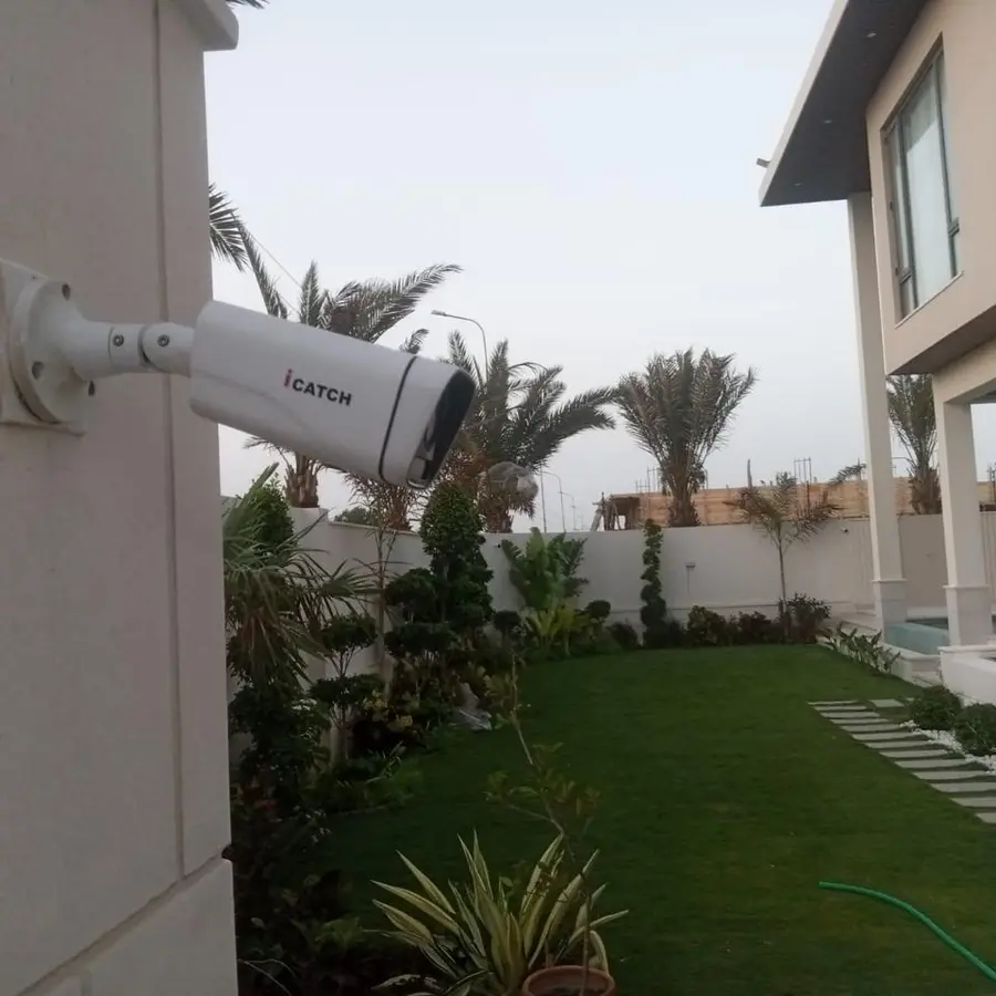 Residential Villa CCTV installation