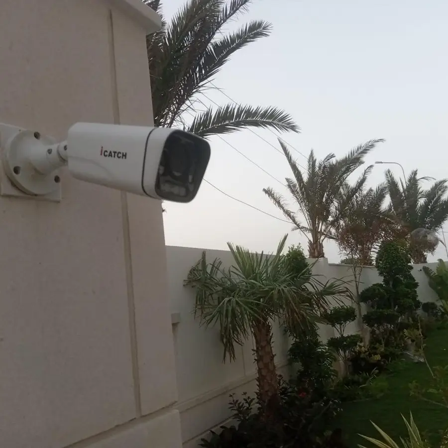 Residential Villa CCTV installation