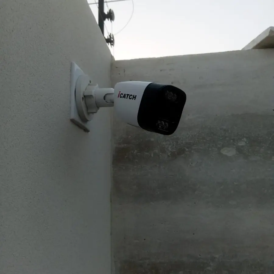 Rooftop Perimeter CCTV installation