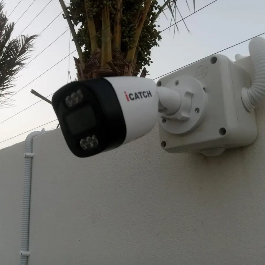 Perimeter Wall CCTV installation