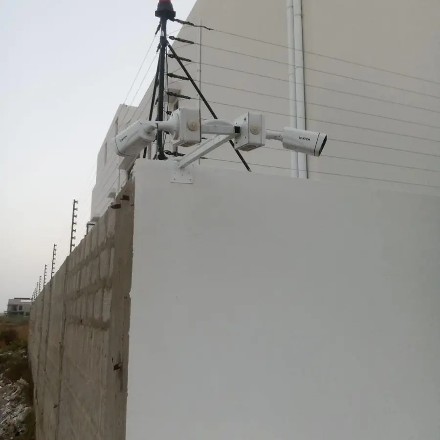Industrial Perimeter CCTV installation