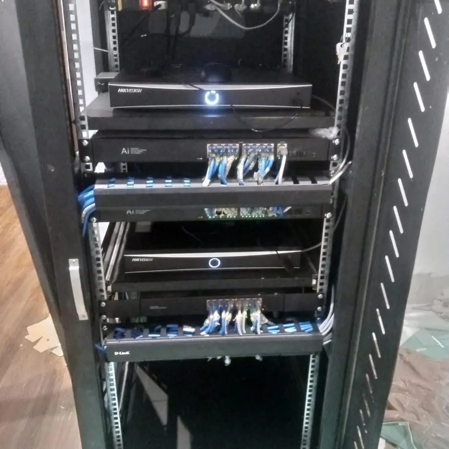 NVR Control Room CCTV installation