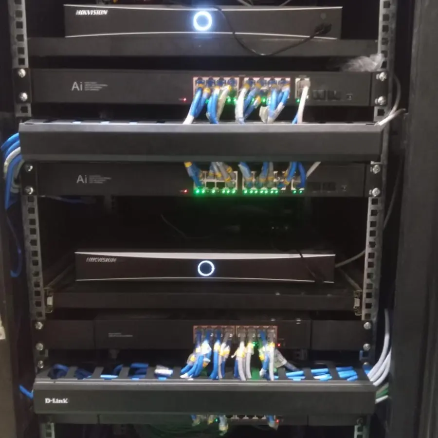 NVR / Control Room CCTV installation